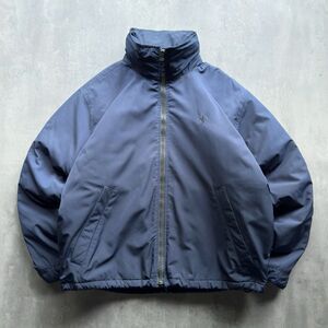 Vintage Polo Ralph Lauren Hidden Hood Fleece Lined Jacket Mens L Navy Full Zip